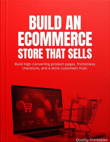Build an Ecommerce Store That Sells
