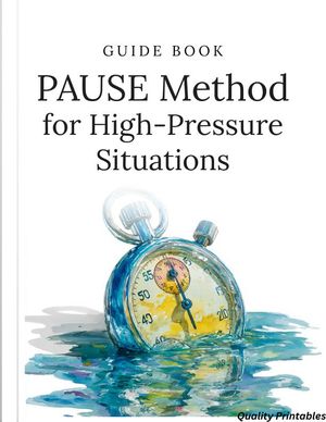 The PAUSE Method for High-Pressure Situations