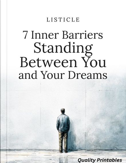 7 Inner Barriers Standing Between You and Your Dreams
