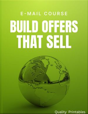 Build Offers That Sell