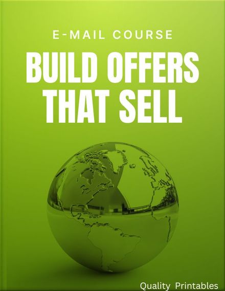 Build Offers That Sell