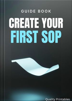 Create Your First SOP