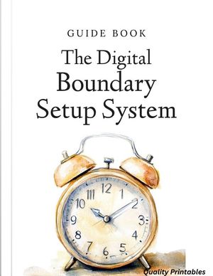 The Digital Boundary Setup System
