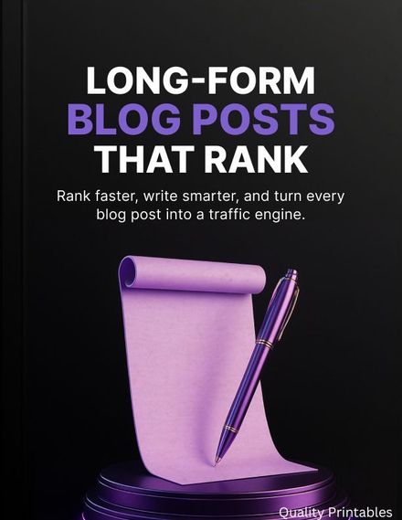 Long-Form Blog Posts That Rank