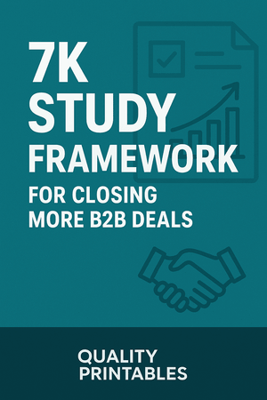 7 Case Study Frameworks for Closing More B2B Deals