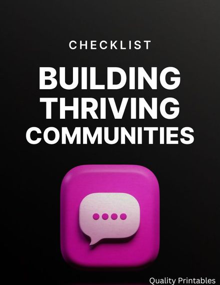 Building Thriving Communities