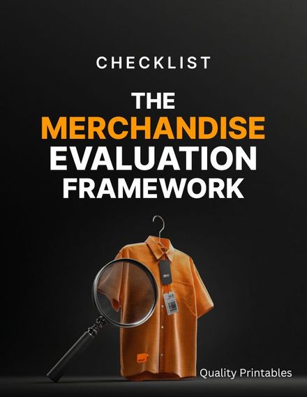 The Merchandise Evaluation Framework