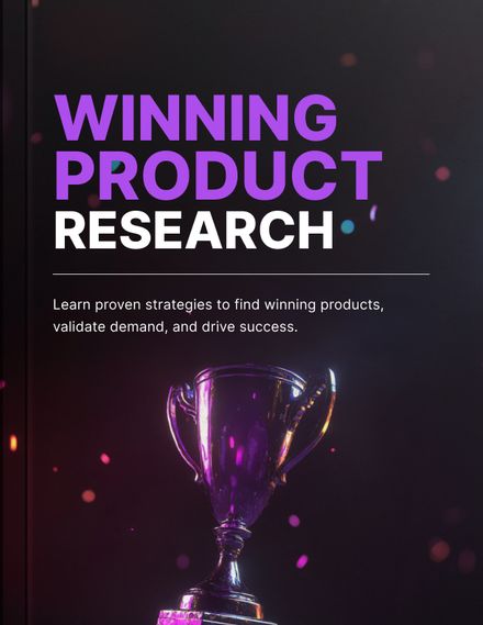Winning Product Research-Ebook