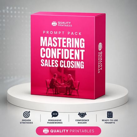 Mastering Confident Sales Closing