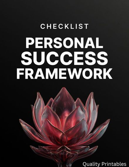 Create Your Personal Success Framework