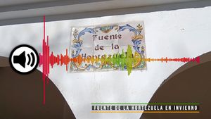 🔉Fuente de la Hortezuela chorro de agua en invierno 08-02-2025