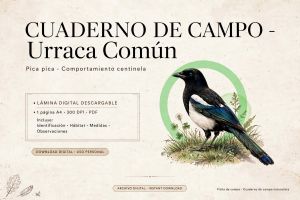 🪶Urraca comportamiento 15082026 "coleccionable"