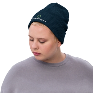 👚 Gorro de punto acanalado