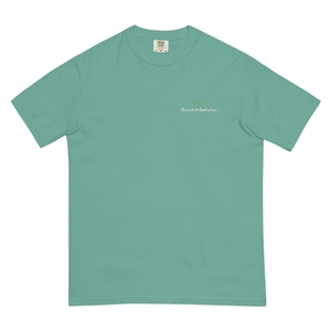 👚 Camiseta pesada teñida en prenda unisex