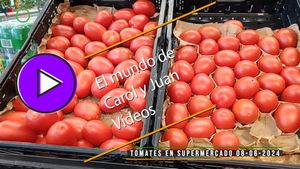 🟣Tomates en supermercado 08-06-2024