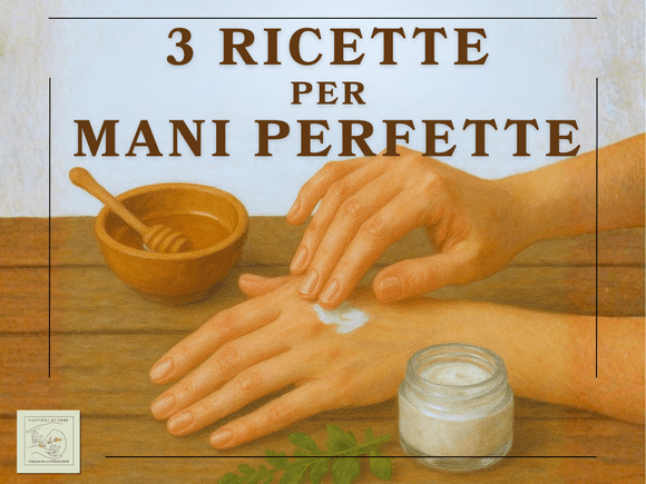 3 RICETTE PER MANI PERFETTE
