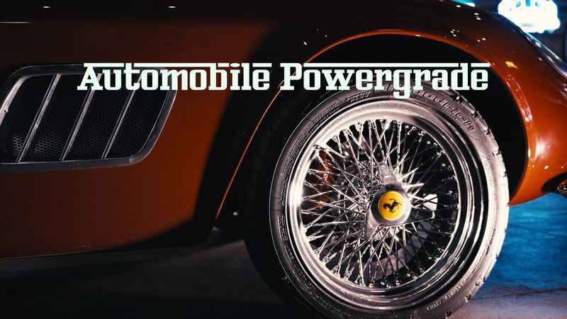 Car Powergrade for Davinci Resolve