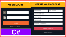 C# Login And Register Form With MySQL DataBase