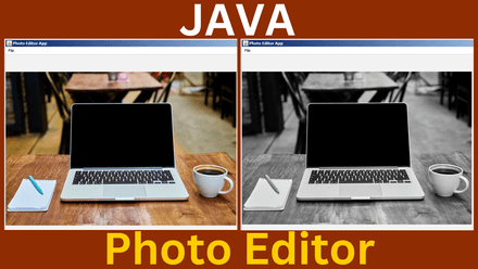 Java Photo Editor App Source Code