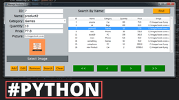 python tkinter project with mysql database