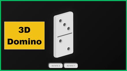 CSS And JavaScript - 3D Domino