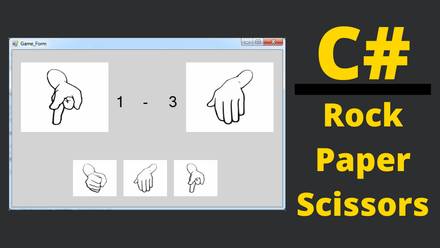 C# Rock Paper Scissors Game Source Code