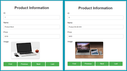 PHP Navigation Buttons With MySQL Database