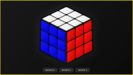 CSS And JavaScript - Rubik&#x27;s Cube