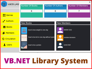 VB.Net Library Management System Source Code