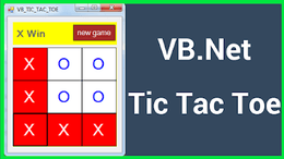 VB.Net Tic-Tac-Toe Game Source Code