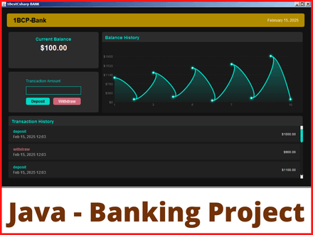 Java Banking App Source Code