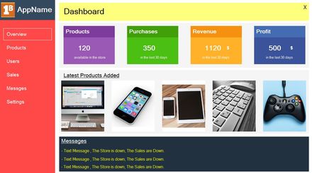 C# Dashboard Design