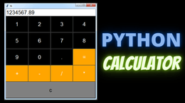 Python Tkinter - Calculator Source Code