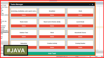 Java To-Do-List Project Source Code Using JAVA NetBeans