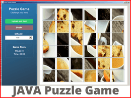 Java Swing Puzzle Game Source Code