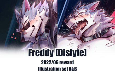 June 2022 reward Freddy [Dislyte] Illustration set