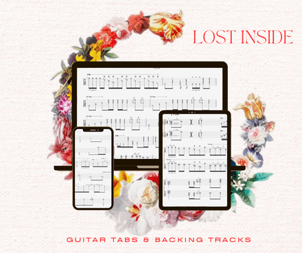 Lost Inside Guitar Tabs + Backing Tracks