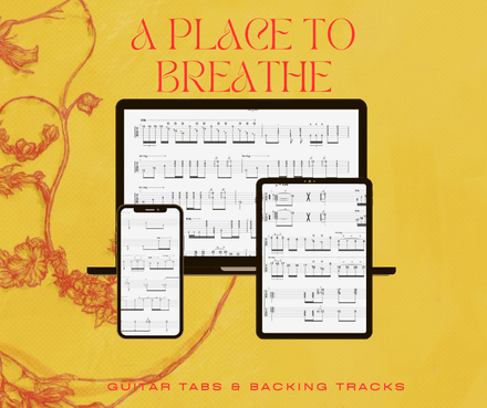 &quot;A Place to Breathe&quot; Guitar Tabs + Backing Tracks