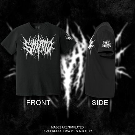 Metal Logo Tee w/ Sleeve Print