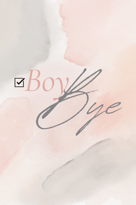 Boy Bye Journal - Digital Journal