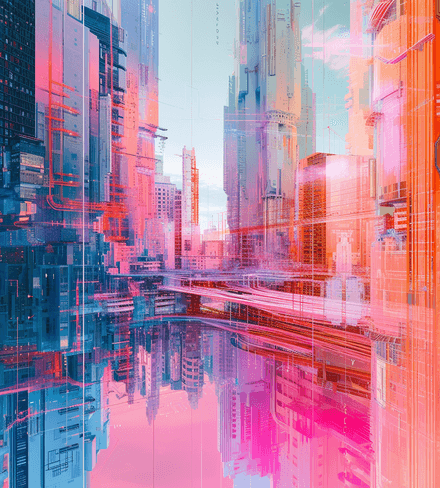 Abstract Grunge City Backgrounds