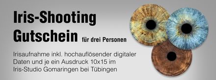 Iris-Shooting 3 Personen