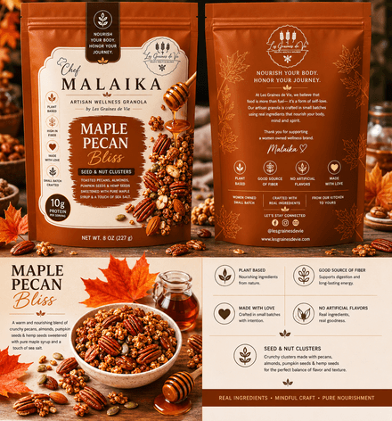 Maple Pecan Bliss Granola