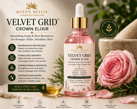 Queen Bellis Velvet Grid™ Crown Elixir