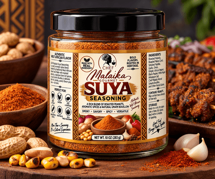 Chef Malaika Gourmet Suya Seasoning – Authentic West African Spice Blend