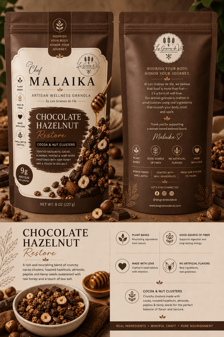 Chocolate Hazelnut Restore Granola
