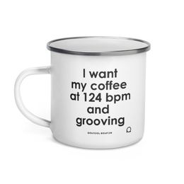 Coffee mug at 124 bpm