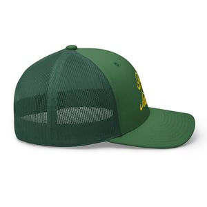 Royal Anthems Script Retro Trucker Hat