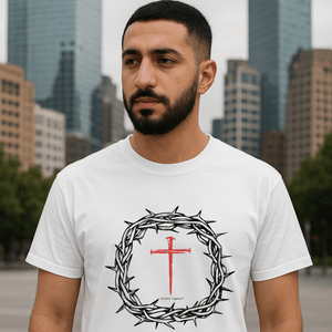 Crown of Redemption™ Tee – Black Thorns Edition | Goshen Legacy™