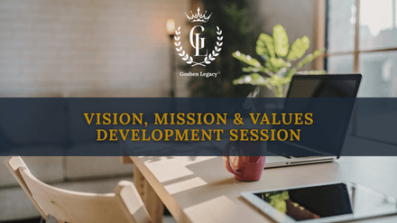 Vision, Mission &amp; Values Development Session